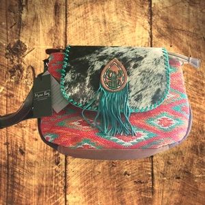 Oceanic Blue Shoulder Myra Bag